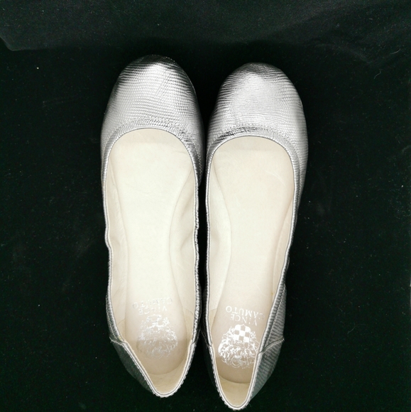 Vince Camuto 'Ellen' lizard leather ballet flats - Picture 6 of 8